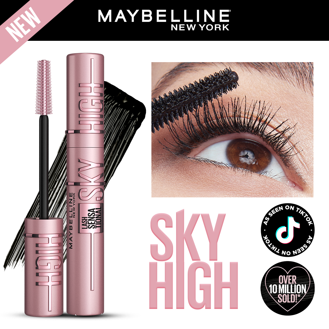 Maybelline New York Lash Sensational Sky High Washable Mascara (Waterproof)