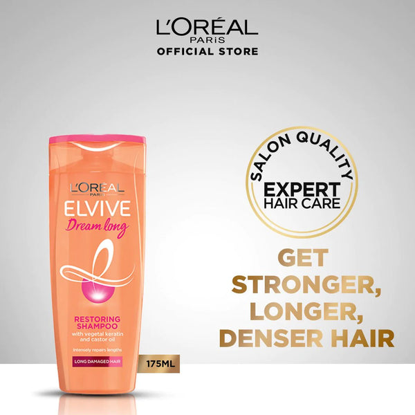 L'oreal paris dream long shampoo 175 ml - for longer &amp; stronger hair