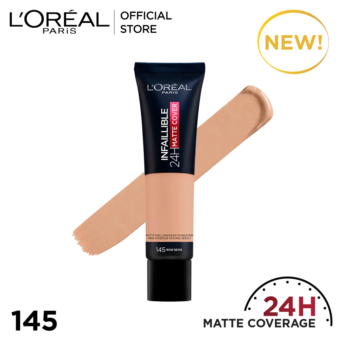 LOREAL PARIS INFALLIBLE 24H MATTE COVER FOUNDATION 30ml