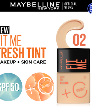 Maybelline Fit me Fresh Tint Vit C + SPF 50 - 30ml