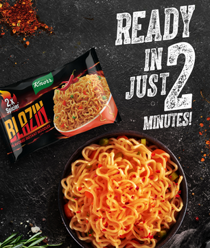 Knorr Blazin Spicier Noodles - 124G