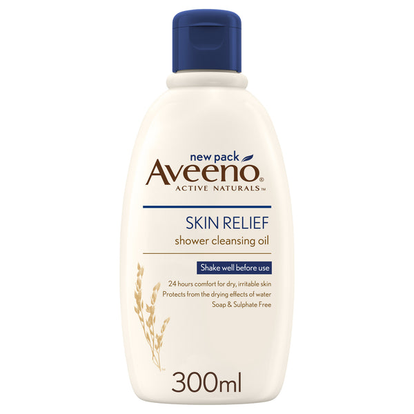 Aveeno, Shower Oil, Skin Relief, 300Ml