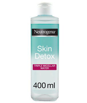Neutrogena triple micellar water, skin detox, 400ml