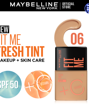 Maybelline Fit me Fresh Tint Vit C + SPF 50 - 30ml
