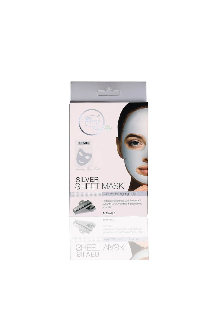 Silver sheet mask