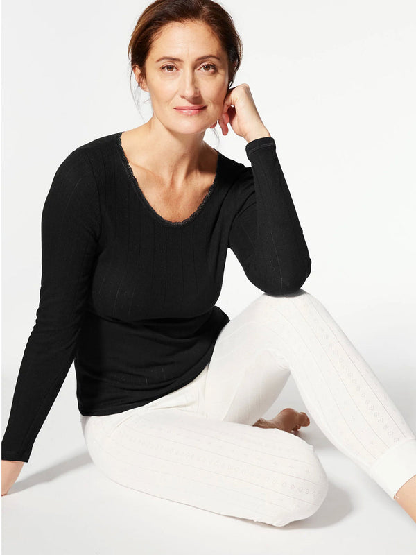 M&S Thermal Long Sleeve Vest T32/5117