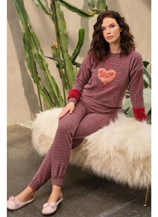 Anil Ladies Pajama Suit (Fleece) 9746