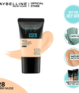 Maybelline fit me matte & poreless liquid foundation 18 ml