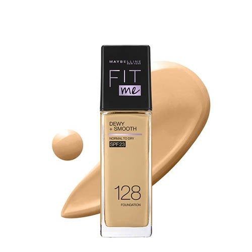 Maybelline NY New Fit Me Dewy + Smooth Liquid Foundation SPF 30