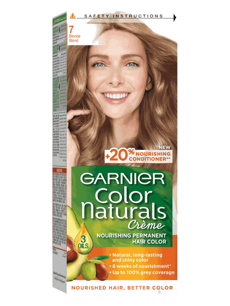 Garnier color naturals hair color 7 natural blond