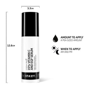 The Inkey List 15% vitamin c + egf serum