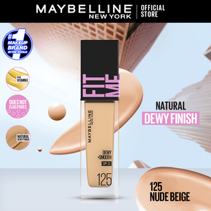 Maybelline NY New Fit Me Dewy + Smooth Liquid Foundation SPF 30 - 120 Classic Ivory