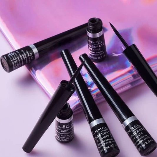 Rimmel London Exaggerate Waterproof Liquid Eyeliner Black (color code 003)