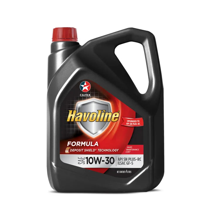 havolineâ®  formula sae 10w 30 - 4 ltr