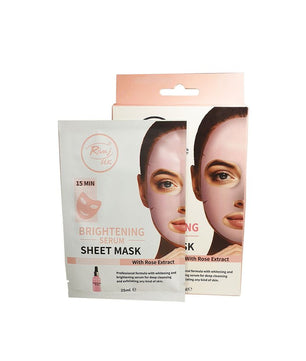 Brightening serum sheet mask