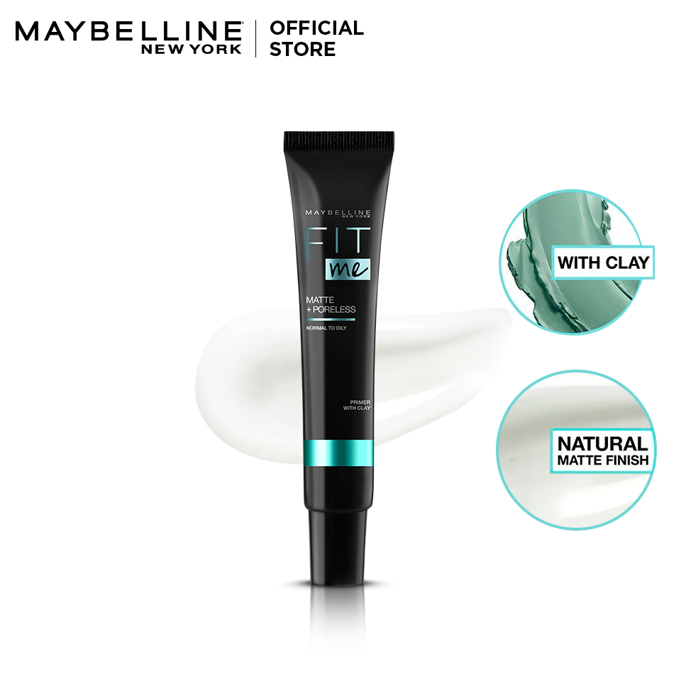 Maybelline New York Fit Me Matte & Poreless Primer - For Normal To Oily Skin B
