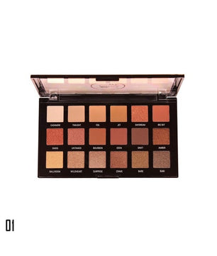 Rivaj #1 (18in1) hd flawless eye shadow pallette