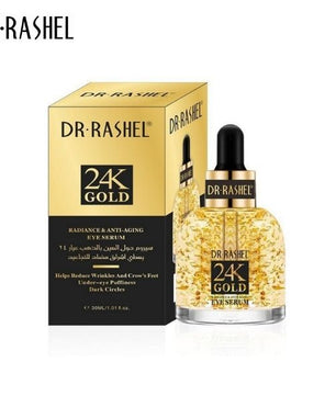 Dr. rashel 24k gold radiance & anti-aging eye serum - 30ml