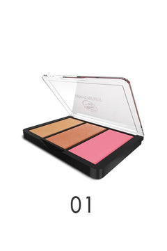 Rivaj Ds-343 (01) Forever 3 Blusher Kit