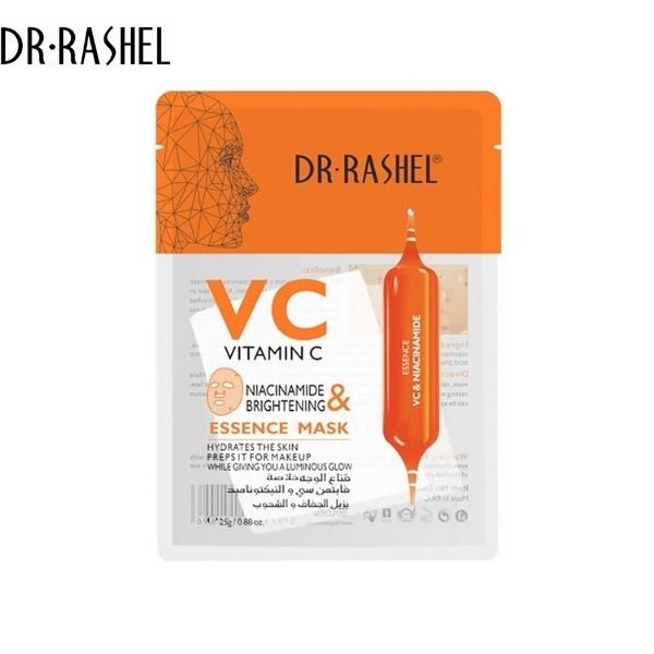 Dr. rashel vitamin c & niacinamide brightening mask - 25g