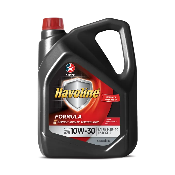 havolineâ®  formula sae 10w 30 - 3 ltr