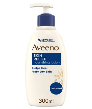 Aveeno, Body Lotion, Skin Relief, Nourishing Shea Butter, 300Ml