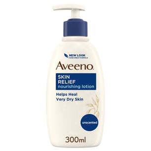 Aveeno, Body Lotion, Skin Relief, Nourishing Shea Butter, 300Ml