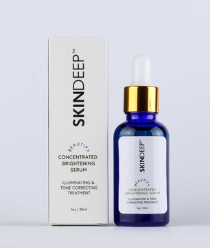 Skin deep concentrated brightening serum - illuminating and tone correcting treatment