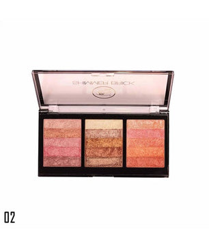Rivaj #2 Shimmer Brick Highlighter Pallette