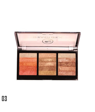 Rivaj #3 Shimmer Brick Highlighter Pallette