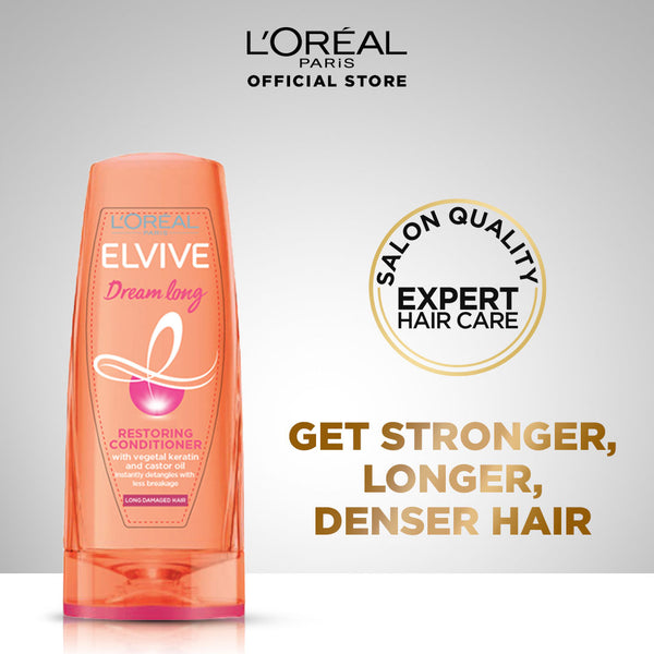 L'oreal paris dream long shampoo 360 ml - for longer &amp; stronger hair