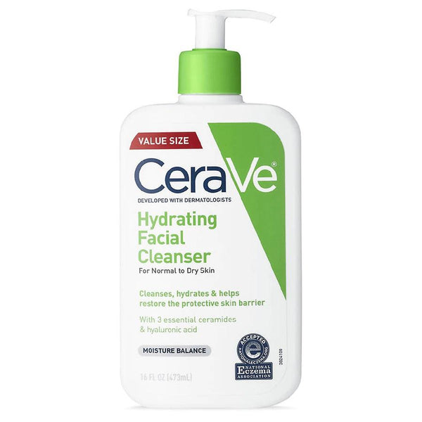 Cerave Hydrating Facial Cleanser 16 Oz