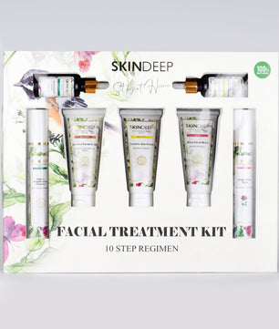 Skin deep facial treatment kit