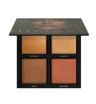 Huda beauty the bronze sands edition 3d highlight palette