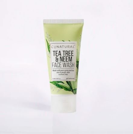 Conatural Tea Tree & Neem Face Wash 60Ml