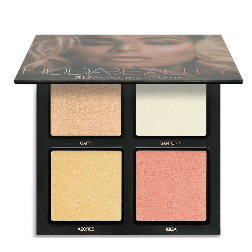 Huda Beauty 3D Highlighter Palette - Golden Sand