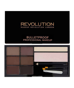 Makeup revolution ultra brow palette - medium to dark