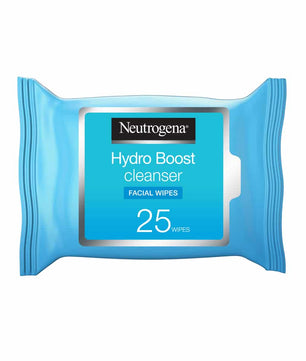 Neutrogena, Makeup Remover Wipes, Hydro Boost Cleansing, Face, Pack Of 25 Wipes