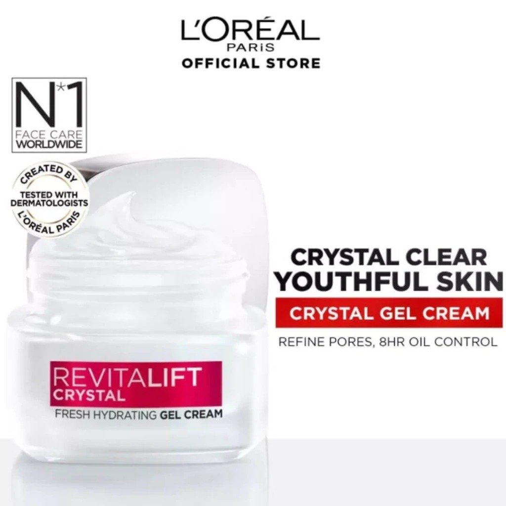 Loreal paris revitalift crystal micro-essence gel cream