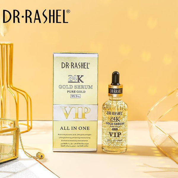 Dr. Rashel 24K Gold Radiance & Anti-Aging Primer Serum - 50Ml
