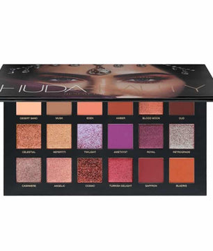 Huda beauty eye shadow palettes - desert dusk