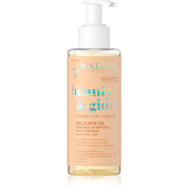 Eveline Beauty & Glow Delicate Make-up Removing & Cleansing oil 145ml