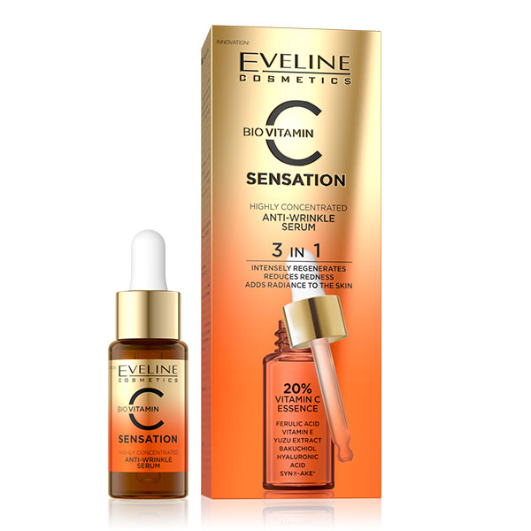 Eveline C Sensation Anti Wrinkle Serum 18ml