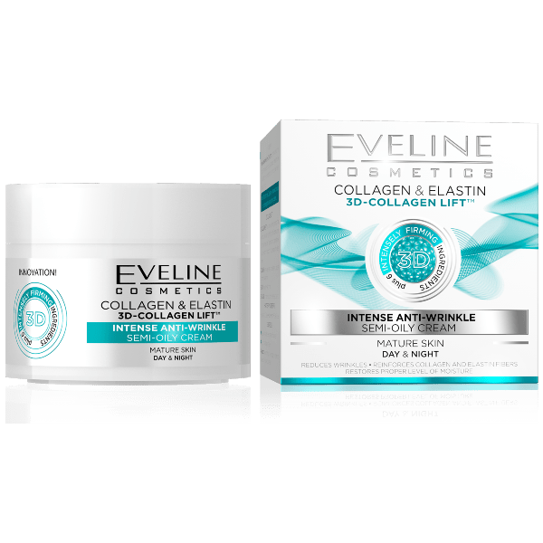 Eveline Collagen & Elastin 3D Lift Intense Anti-Wrinkle Day&Night Cream