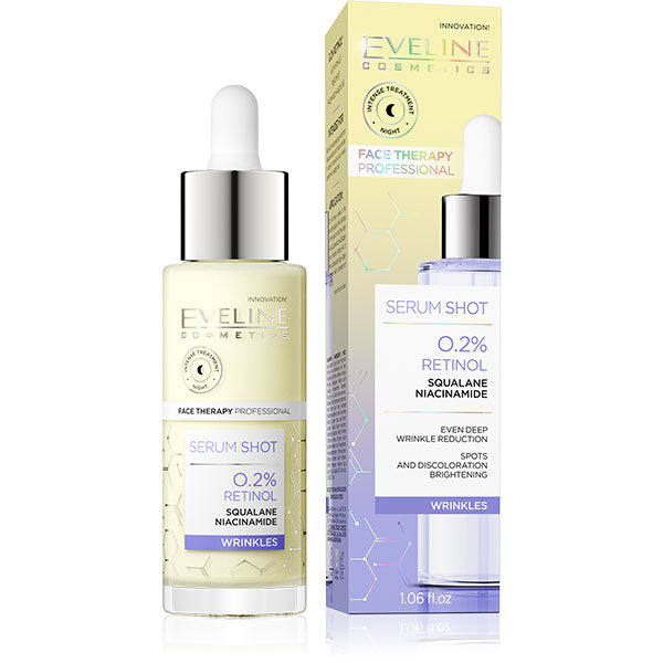 Eveline Serum Shot 0.2% Retinol Squalane Niacinamide - Wrinkles