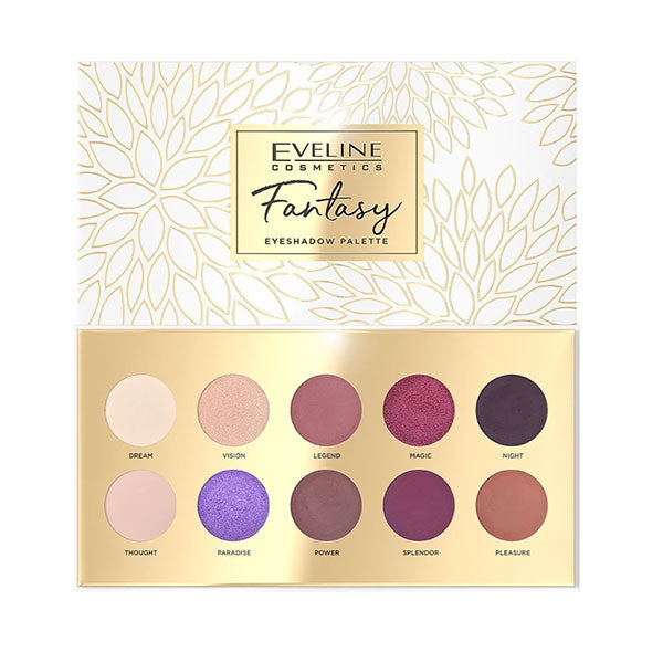 Eveline Eyeshadow Palette 10 Color Fantasy