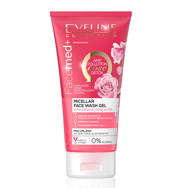 Facemed+ Purifying Facewash Gel ( With Organic Rose Water)