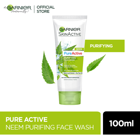 Garnier skin active neem purifing face wash 100ml