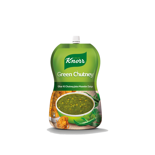 Knorr Green Chutney Pouch 400g