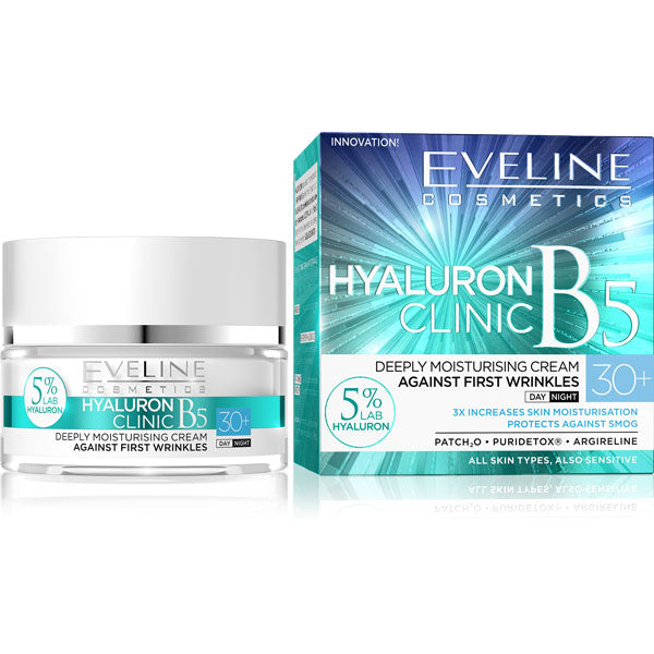 Hyaluron Clinic B5 30+ Deeply Moisturizing Cream (First Wrinkles) â€“ 50ml